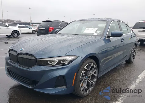 2025 BMW 330I xDrive from USA, damaged, VIN 3MW89CW00S8F46854